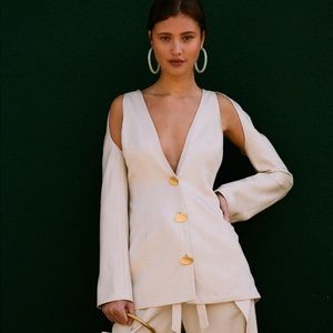 CULT GAIA Sandra Cutout Blazer Jacket